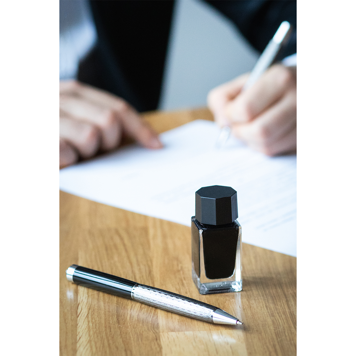 R02313.02 - Zestaw piśmienniczy Gassin, czarny