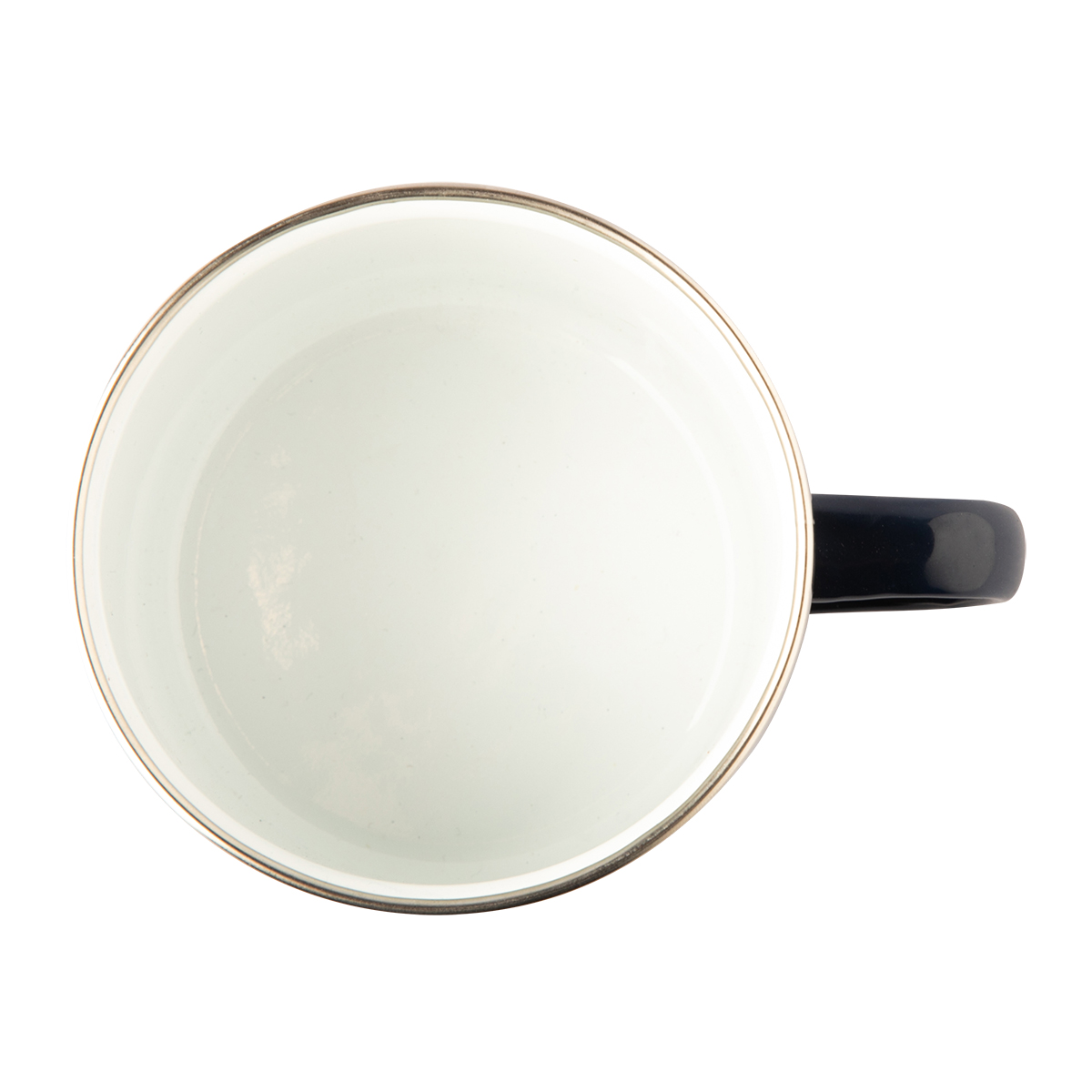 R08231.42 - Kubek emaliowany Oldschool 500 ml, granatowy