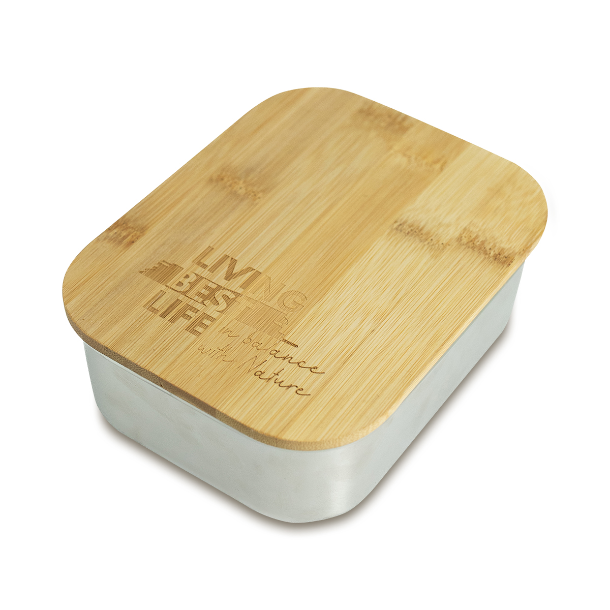 R08239.01 - Pojemnik stalowy na lunch 800 ml, srebrny