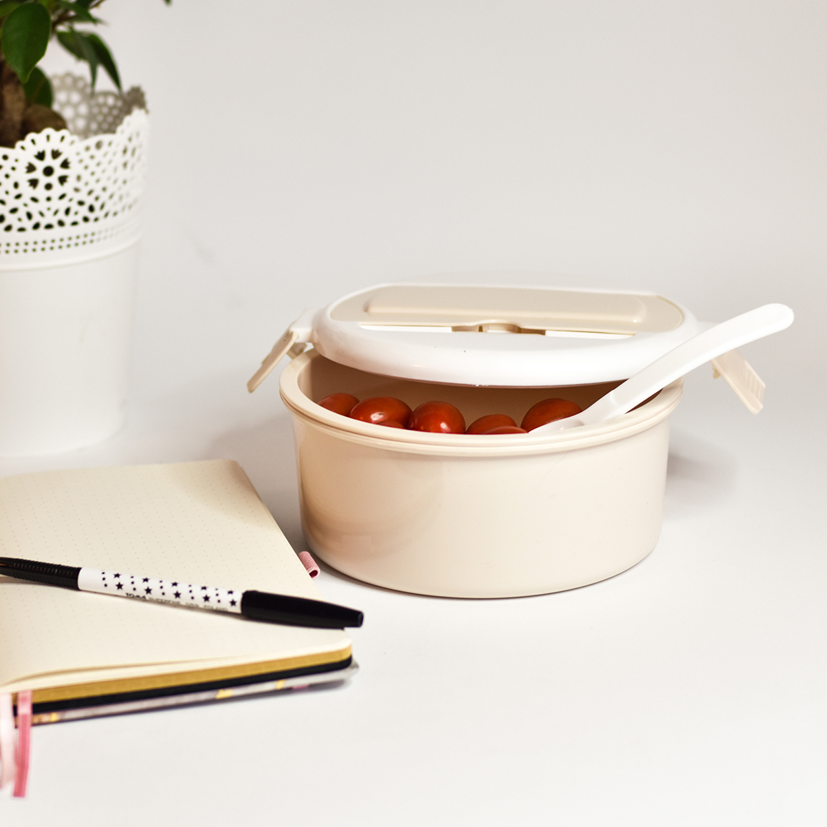 R08240.13 - Pojemnik na lunch Tastyway 1000 ml, beżowy