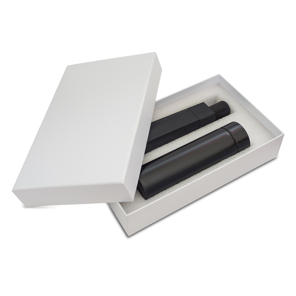 R08242.99 - Zestaw upominkowy kubek termiczny z parasolem Monaco, mix