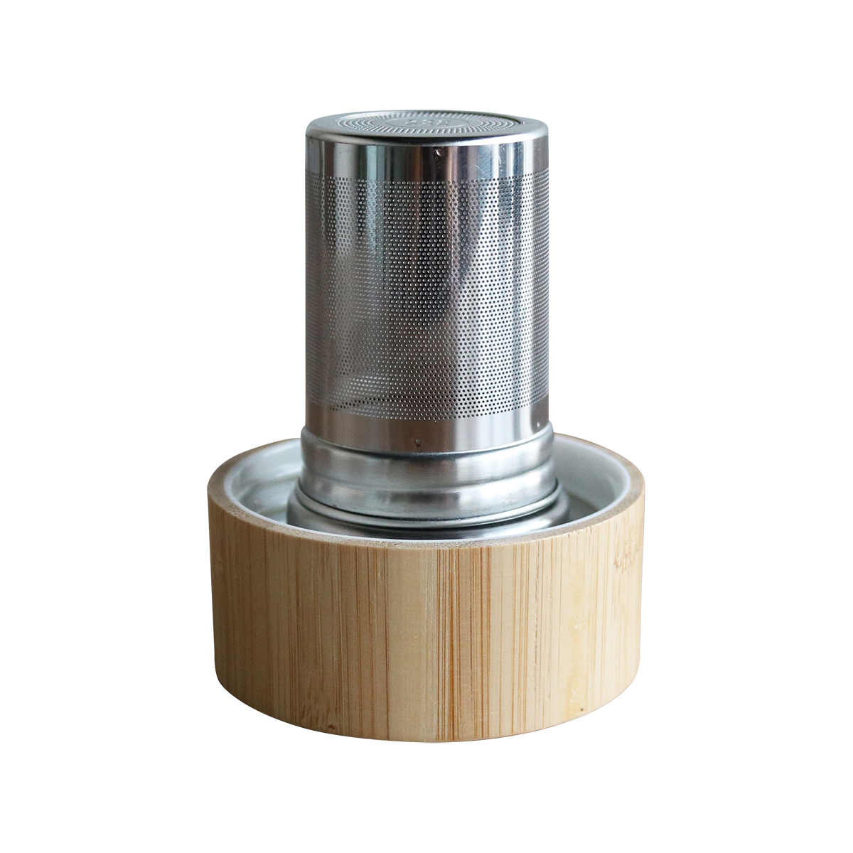 R08273.42 - Szklana butelka z zaparzaczem herbaty Gourmet 600 ml, granatowy