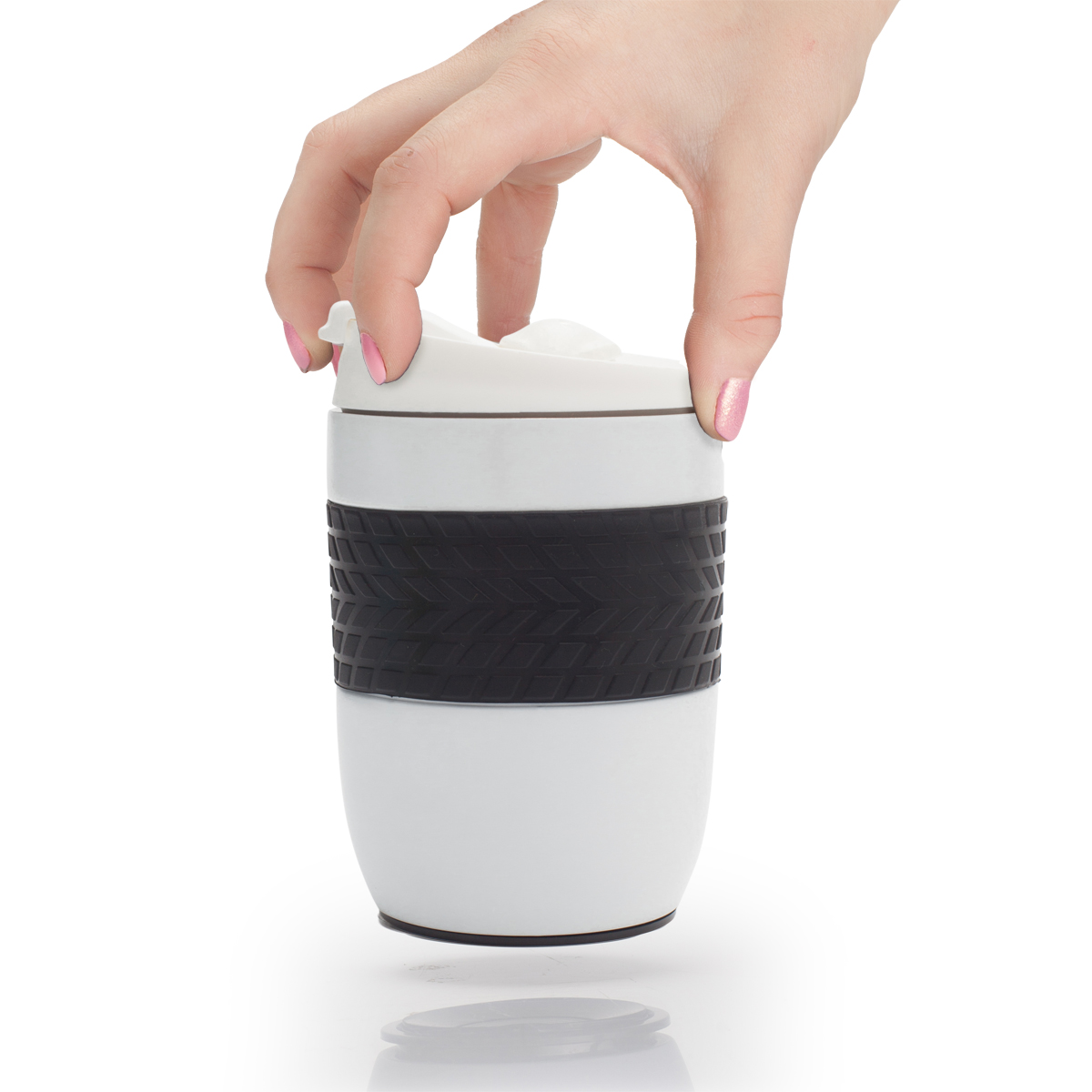 R08317.06 - Kubek termiczny Offroader 200 ml, biały