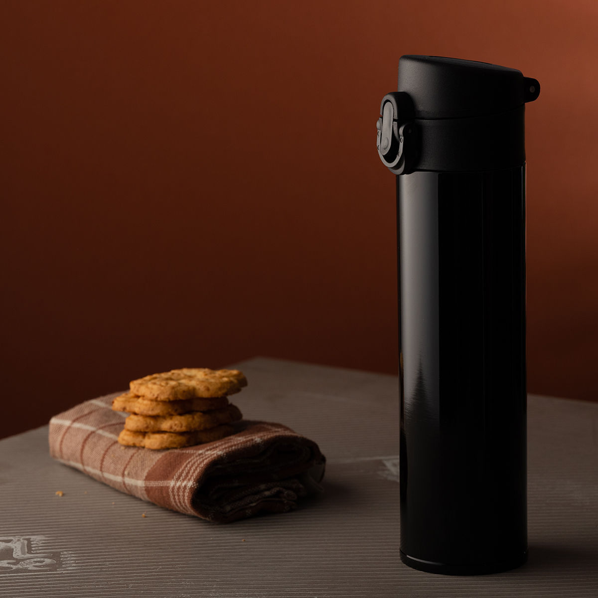 R08426.02 - Kubek termiczny Moline 350 ml, czarny