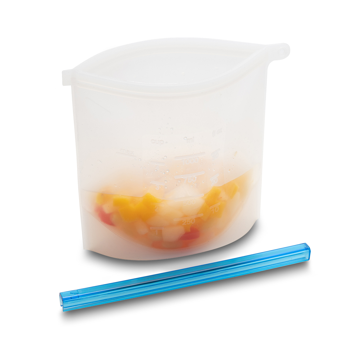 R08473.04 - Torebka silikonowa Silicfresh, niebieski