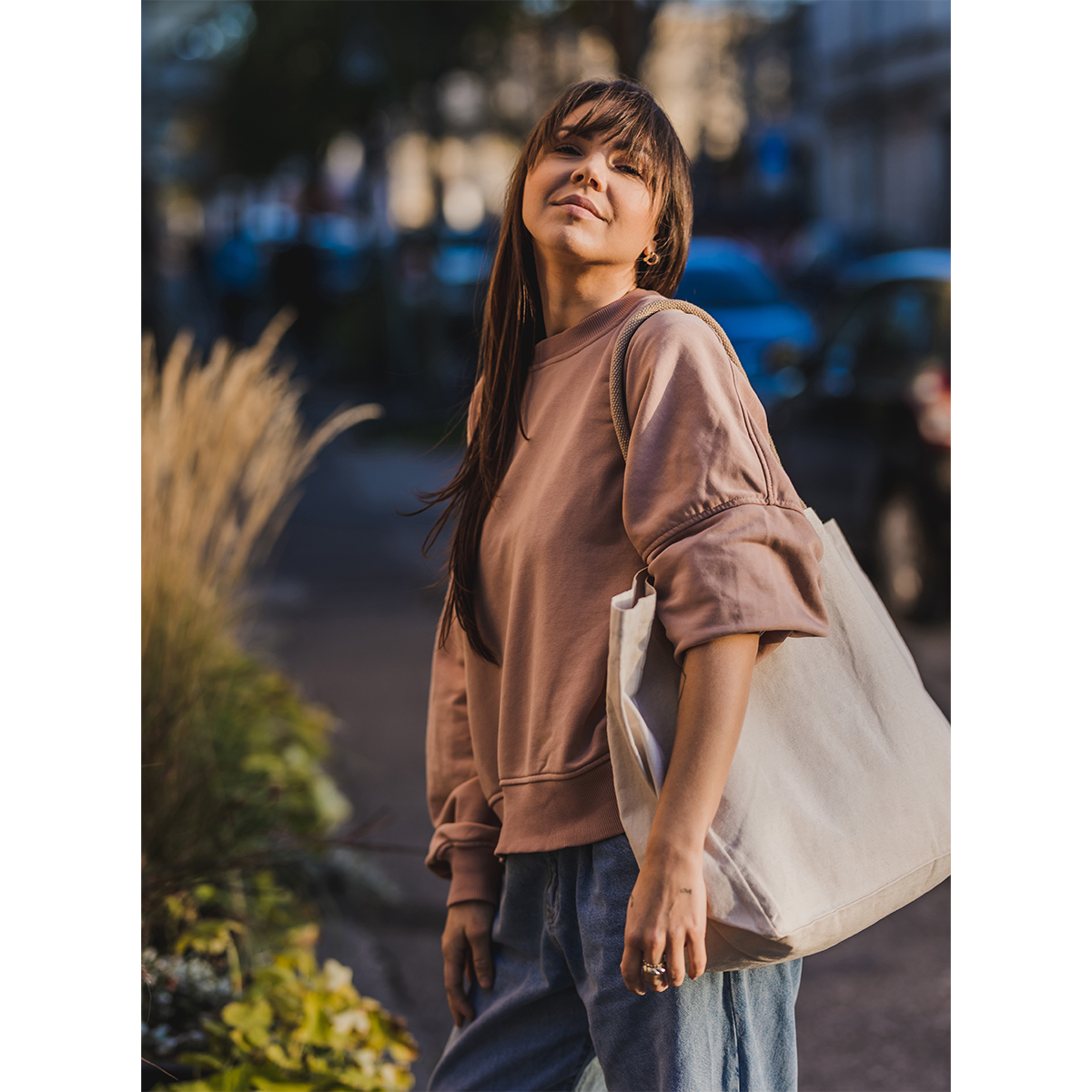 R08550.13 - Torba bawełniana XXL Raya, beżowy