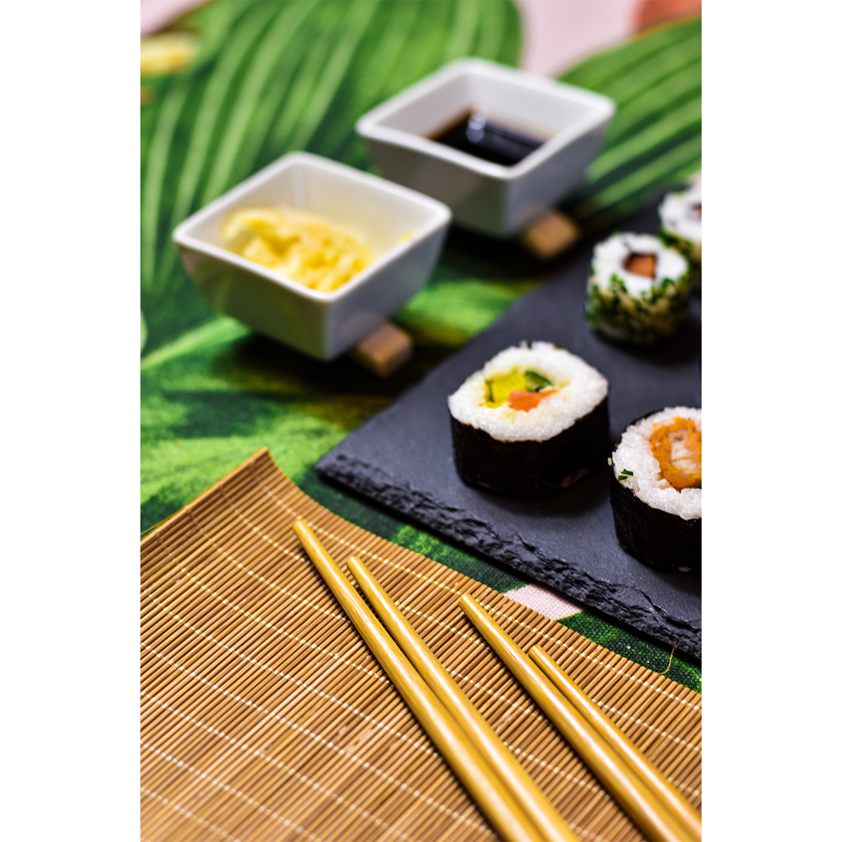 R17142.02 - Zestaw do sushi Temaki, czarny