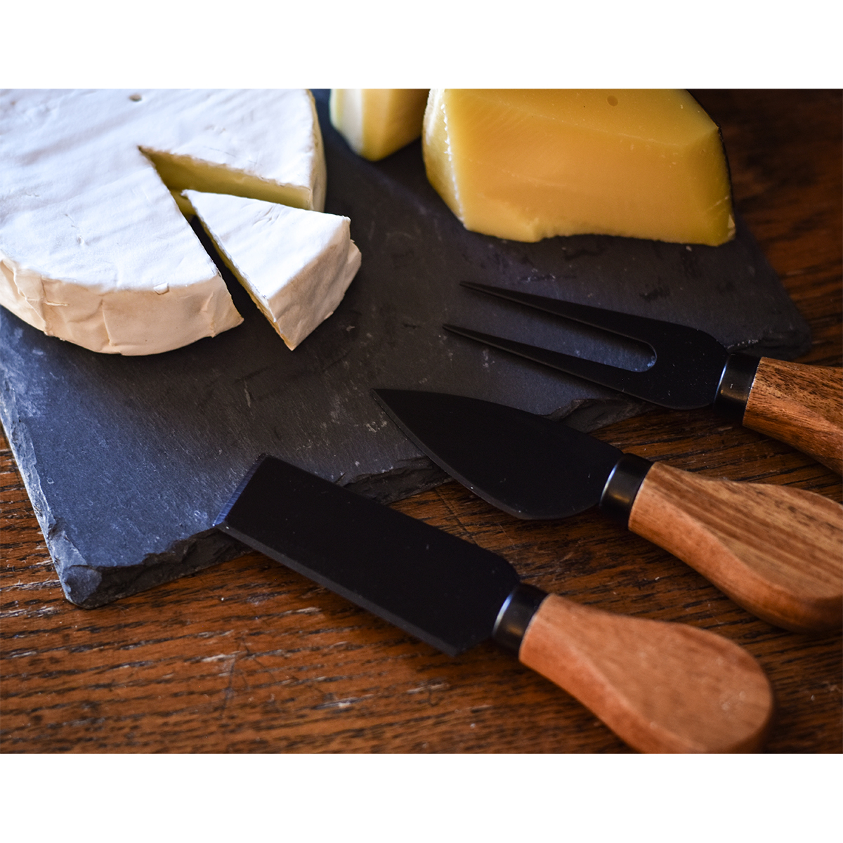 R17163.13.O - Zestaw do serwowania serów Queso, beżowy