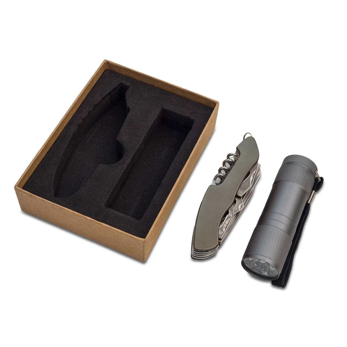 R17486.41 - Zestaw narzędzi w pudełku Camden, grafitowy