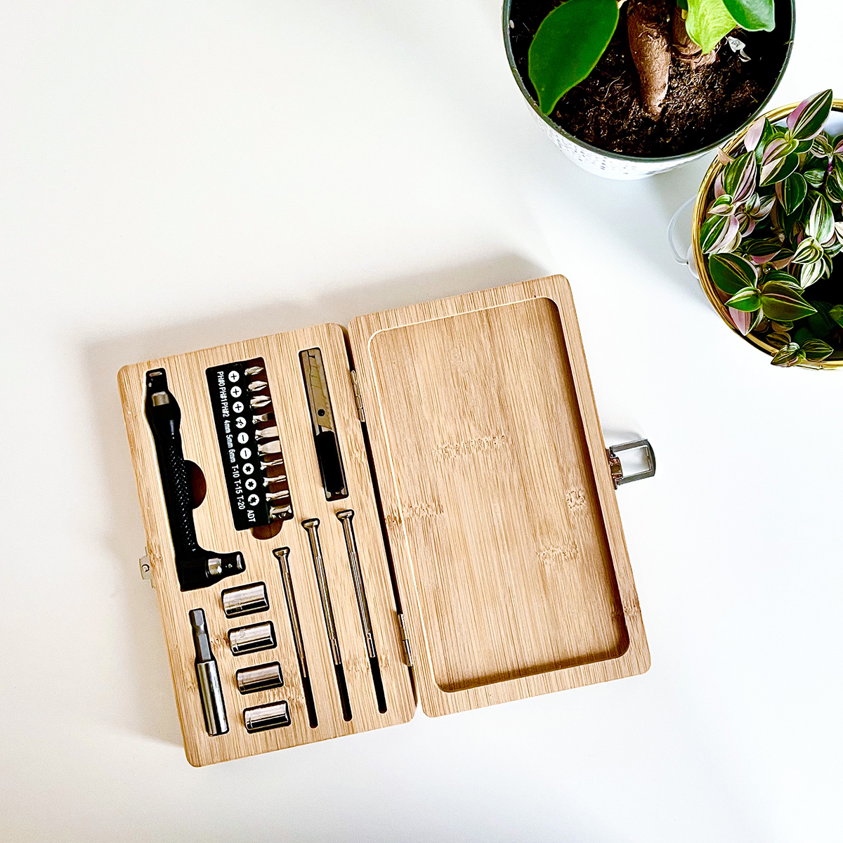 R17489.10 - Zestaw narzędzi Pattaya, brązowy