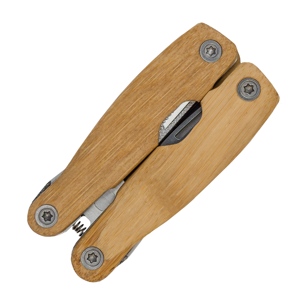 R17565.10 - Mini multitool Exton, brązowy