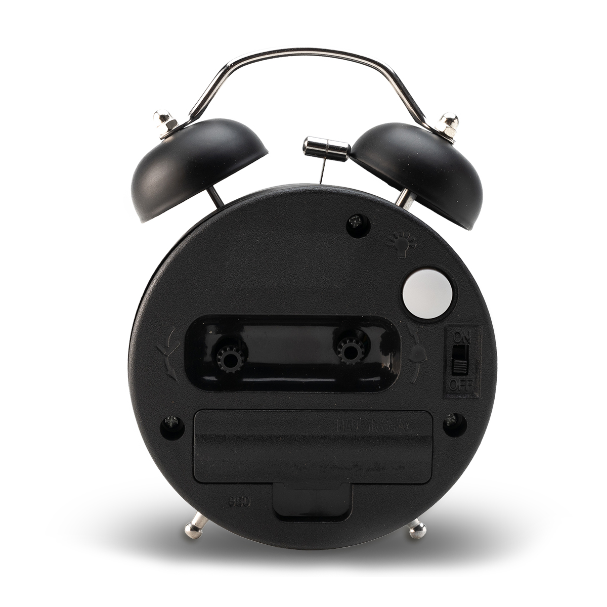 R22116.02 - Zegar Retro, czarny