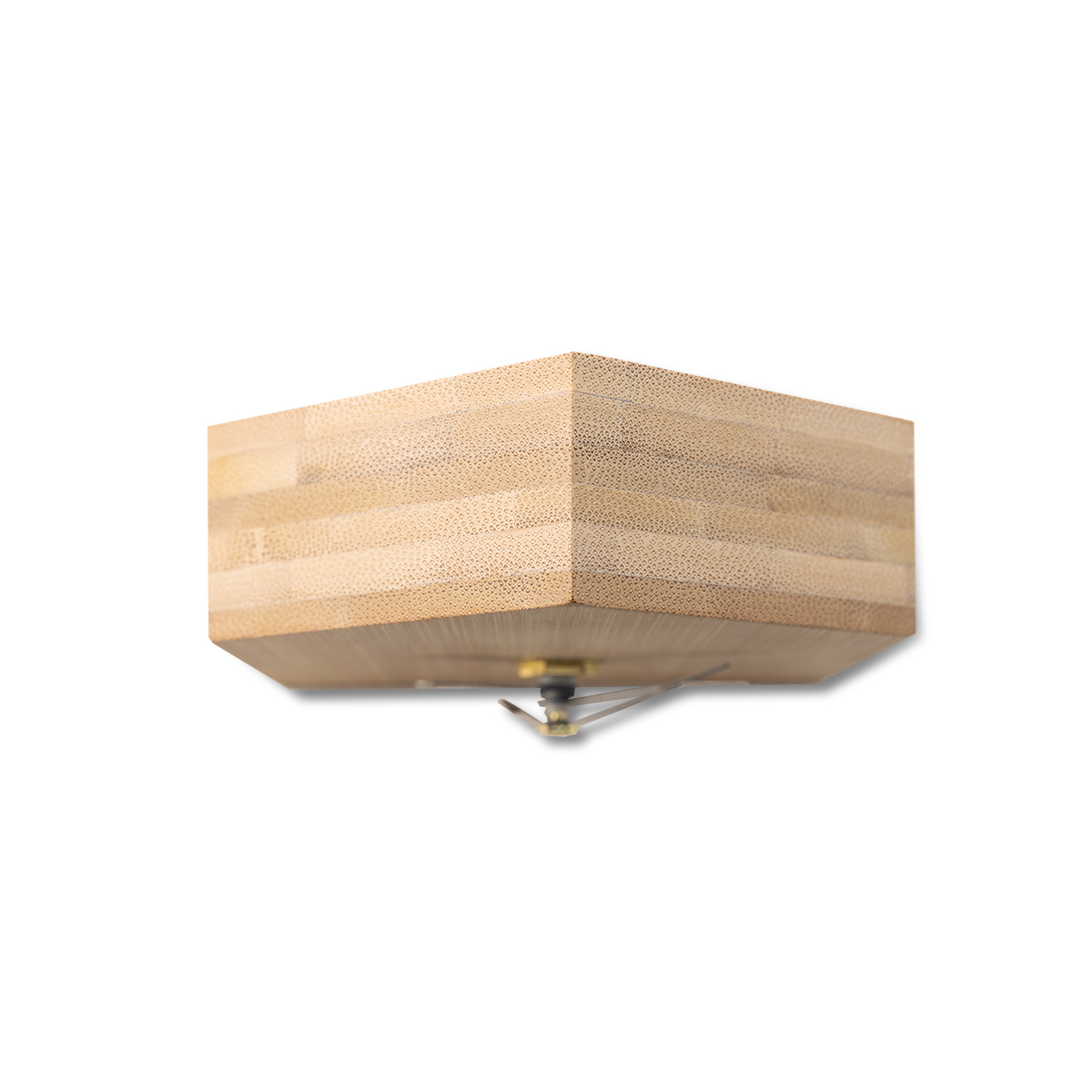 R22117.10 - Zegar bambusowy La Casa, brązowy