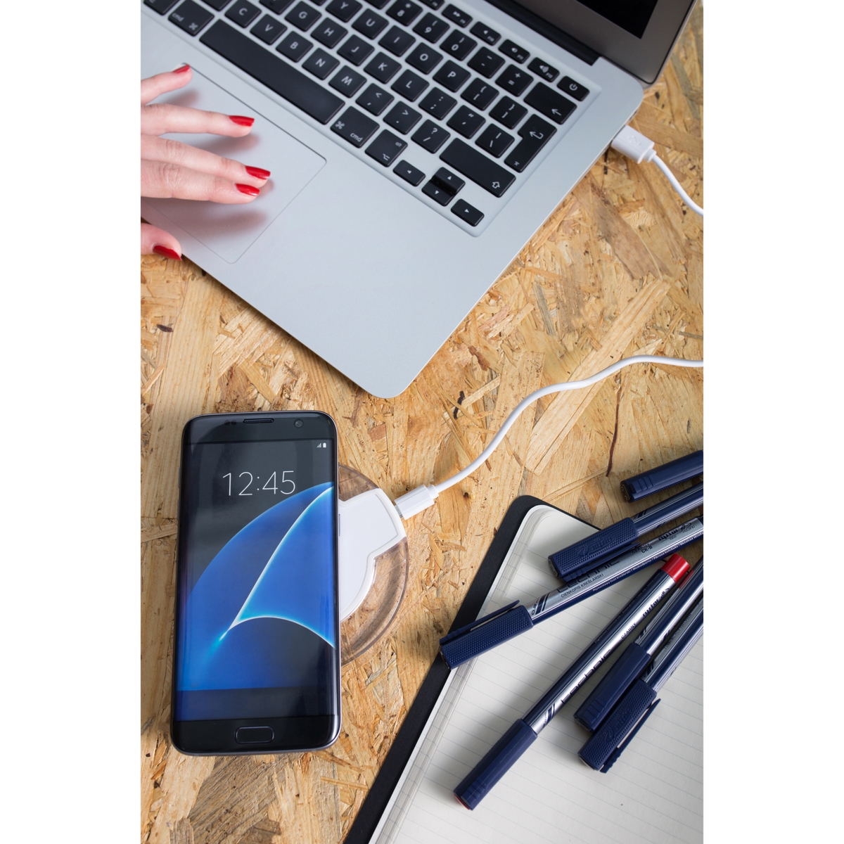 R50170.06 - Ładowarka indukcyjna Call-ready, biały