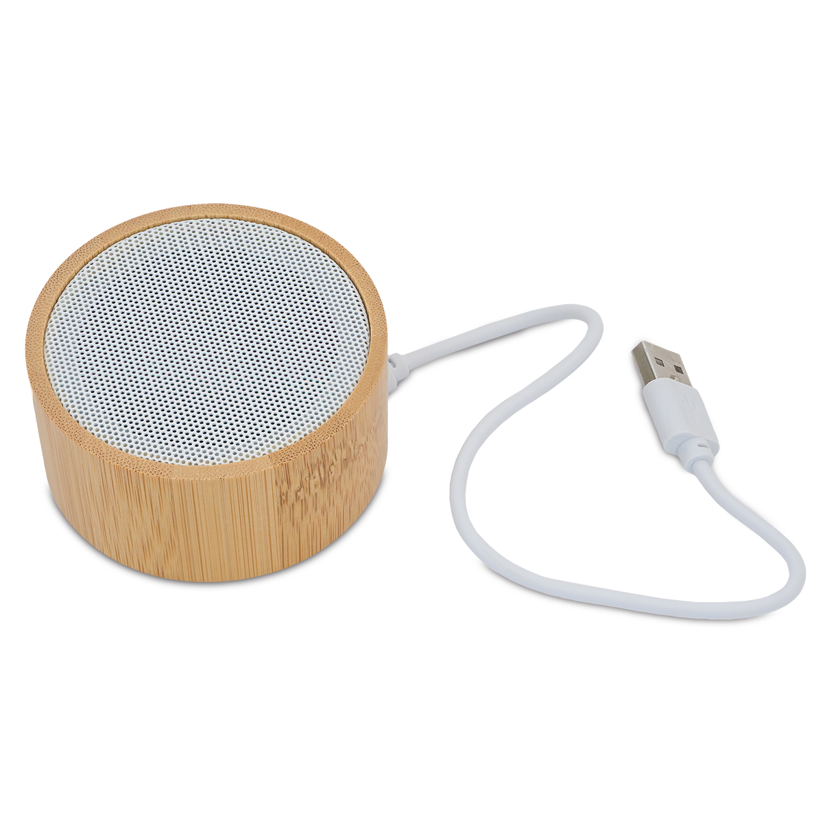 R64374.10 - Bambusowy głośnik Bluetooth Soundy, brązowy