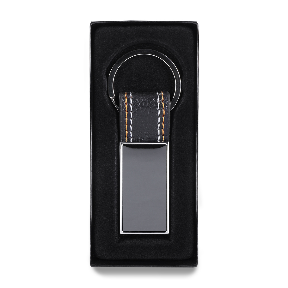 R73214 - Brelok Denim, srebrny