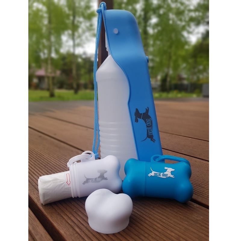 R73623.06 - Pojemniczek z woreczkami Neat Dog, biały