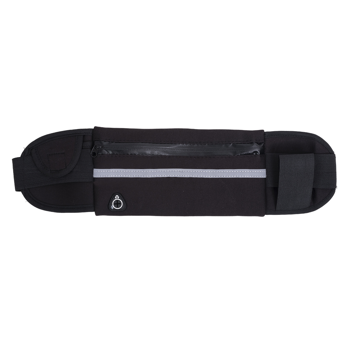 R73629.02 - Saszetka na pas z uchwytem na butelkę Allget, czarny