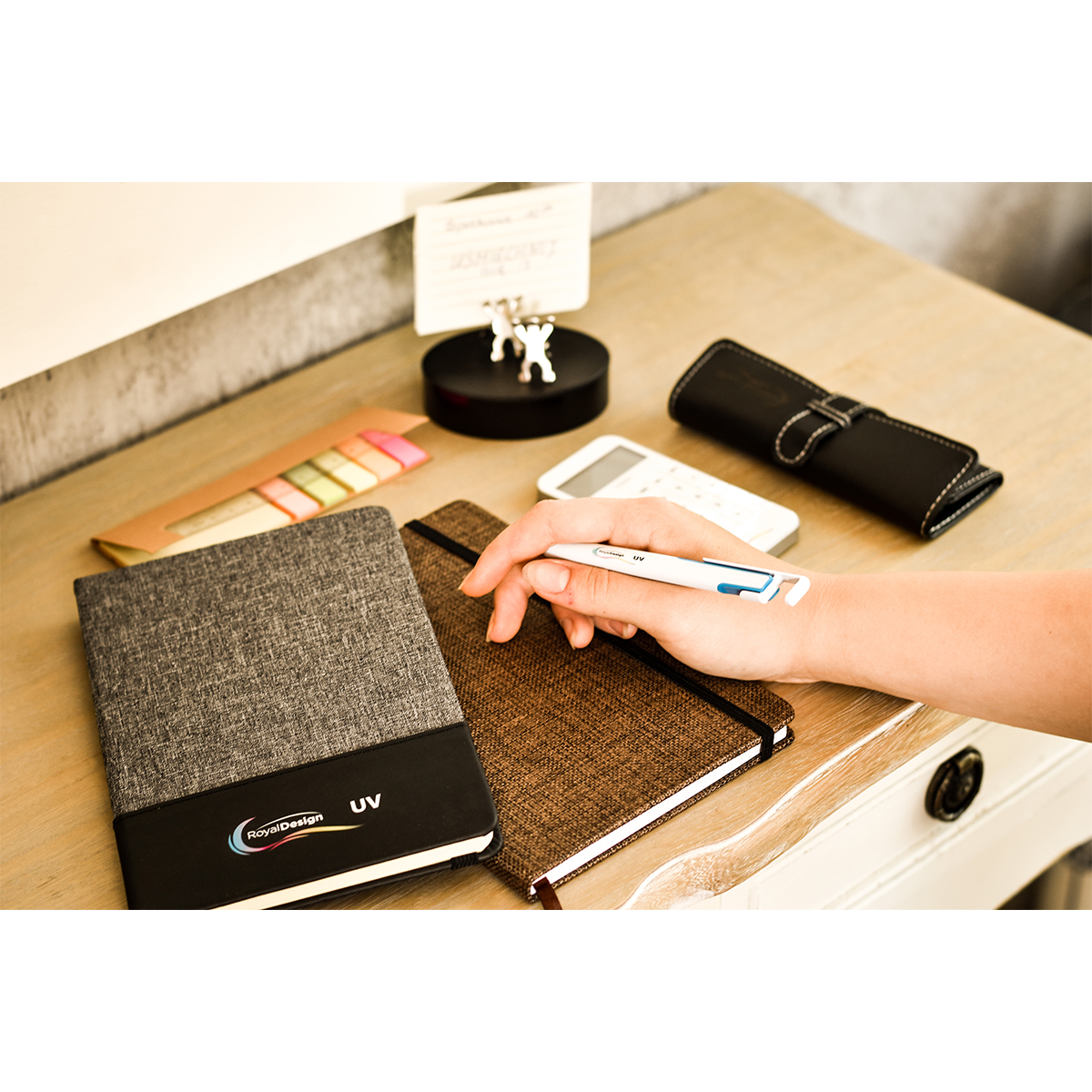 R73657.21 - Notatnik A5 Amadora, szary