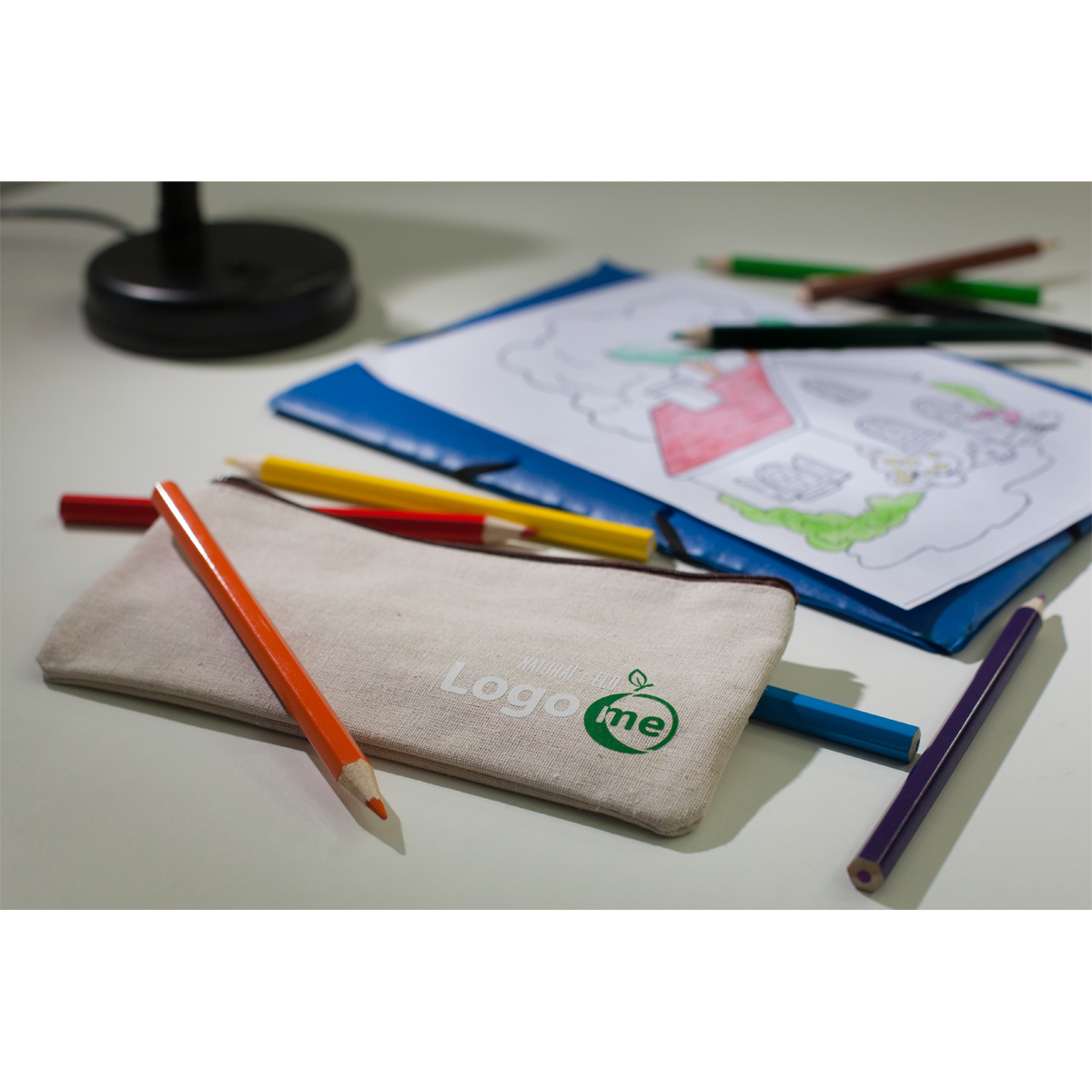 R73759.13 - Piórnik Damascus, beżowy