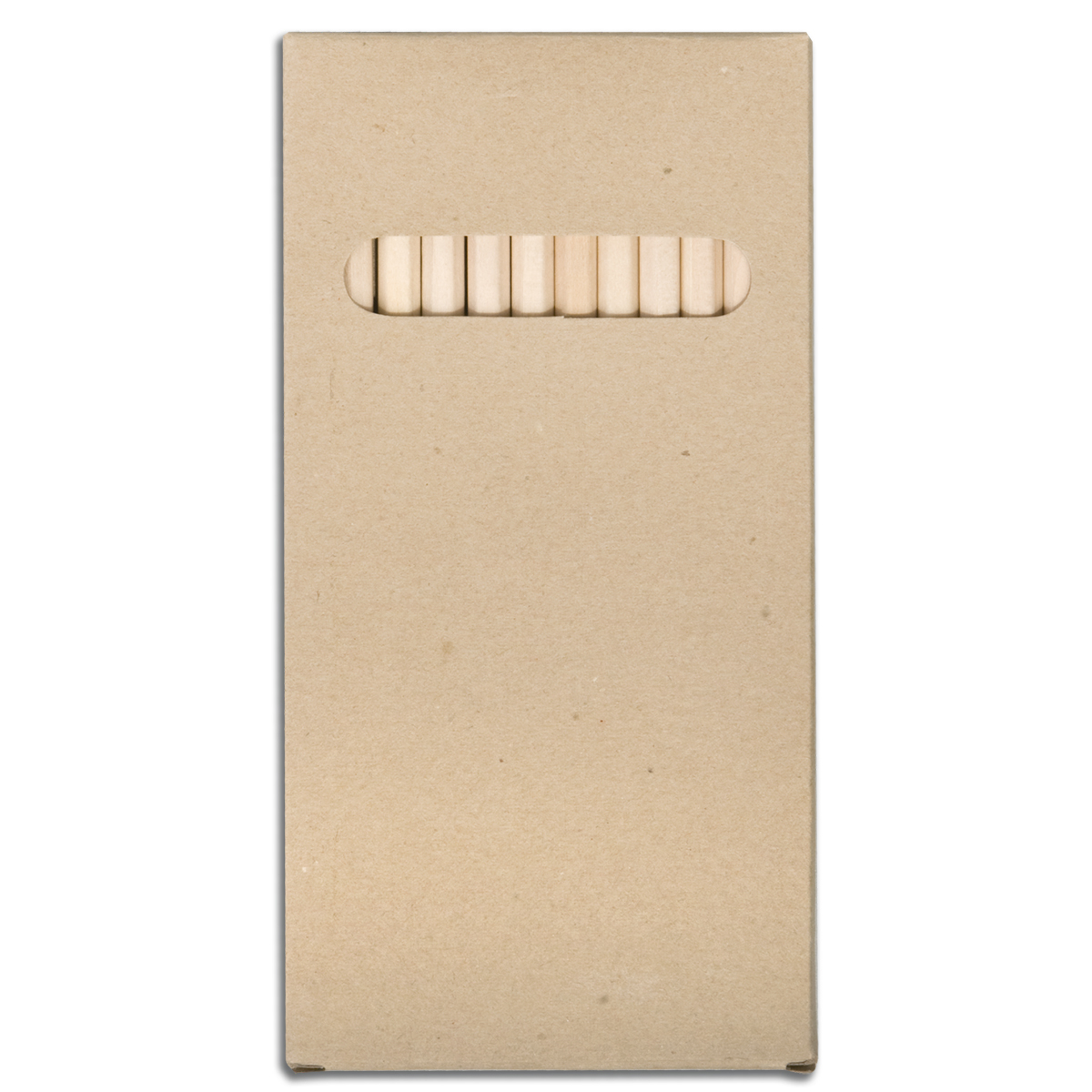 R73775 - Zestaw 12 kredek o długości 18cm, ecru