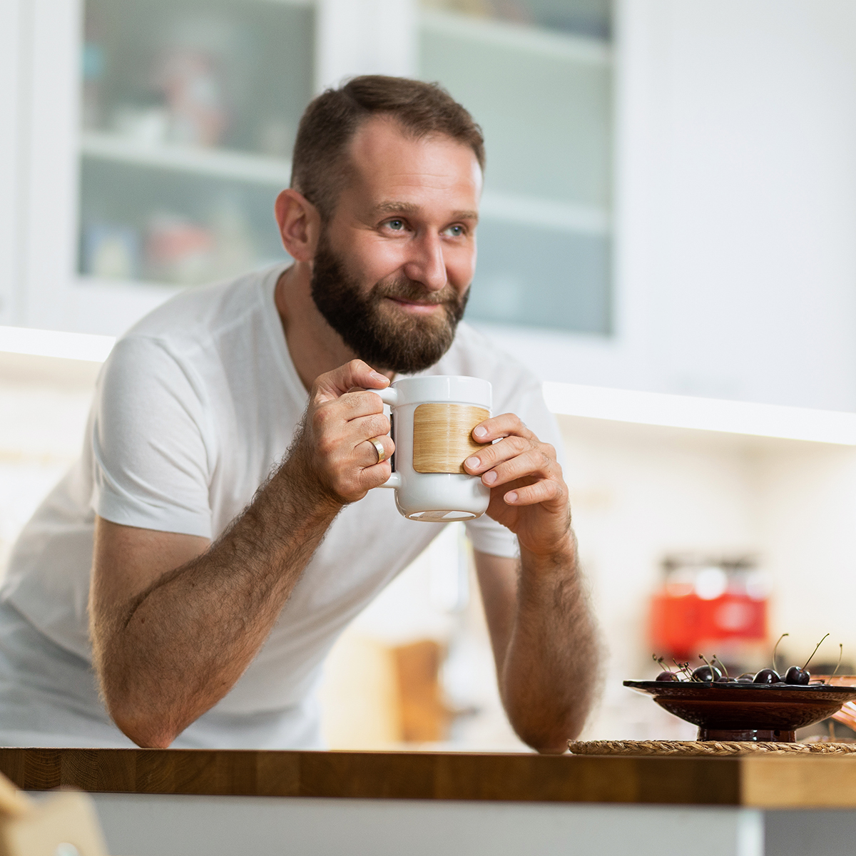 R85303.06 - Kubek ceramiczny Soro, biały